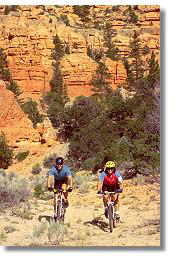 Biking im Bryce Canyon Gebiet