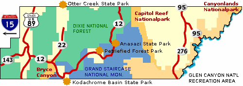 Landschaften, Parks & Monumente